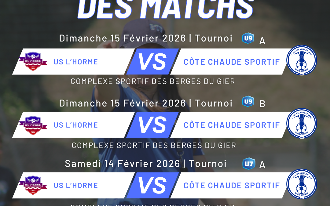 Agenda du Weekend Pré Formation (U6 à U9)