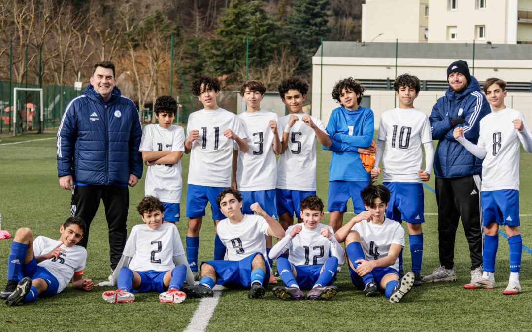 Nos U15 rebondissent !